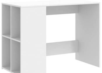 Biurko białe 102x50x75 cm materiał drewnopochodny WM-840541
