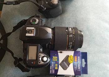 Nikon d70 plus obiektywy Fuji