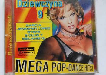 dziewczyna 9 mega pop dance hits kolekcjonerska płyta unikat 1999