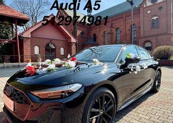 Audi A5 do ślubu wesela nowe Audi 2025 imprezy okolicznościowe