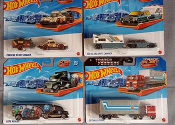 Hot Wheels Porsche, Volvo Camper, Optimus Prime