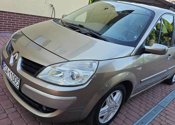 Renault Scenic II 1.9 DCI 130 KM 2008r Privilege BDB PoLifcie Panorama Dach