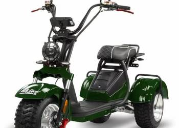 Skuter elektryczny BILI COCO TRÓJKOŁOWY HM SPORT zielony RATY FV/Paragon