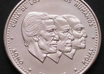 DOMINIKANA 1/2 PESO 1987 - STAN 1/2