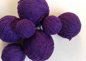 Włóczka w kolorze fioletowym Włóczka w kolorze fioletowym