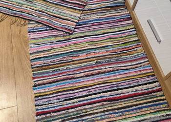 Nowy bawelniany chodnik rękodzieło 250x74 wysyłka