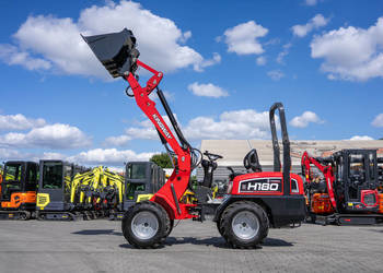Mini ładowarka KINGWAY H180 udźwig 800 kg KUBOTA silnik + osprzęt