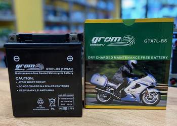 Akumulator 6Ah 120A 12V GROM GTX7L-BS YTX7L-BS