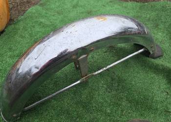 Blotnik motocyklowy chrom