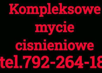 Mycie cisnieniowe kostka ,elewacja ,hale