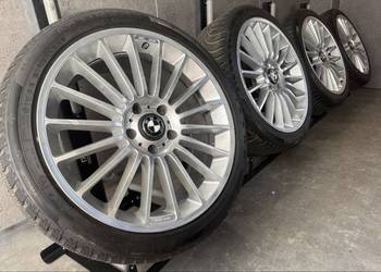 19 cali BMW f10 f11 f36 felgi alusy koła komplet z oponami 5x120 ET35 8.5J