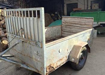 Przyczepka rolnicza wózek ciągnikowa