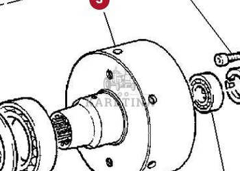 Massey Ferguson 8470 8480 Obudowa Kosza Sprzęgła CZĘŚCI 926150220160