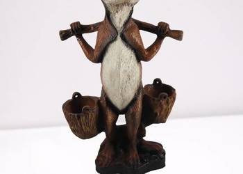 Dekoracje Figura Surykatka Doniczka
