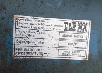 Fiat 126p  maska