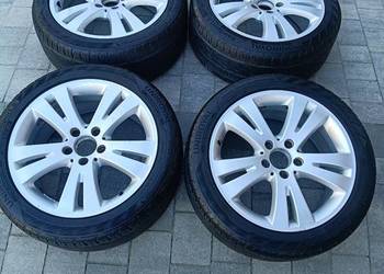 Alufelgi 17 cali 5x112 ET47 z nowymi oponami letnimi