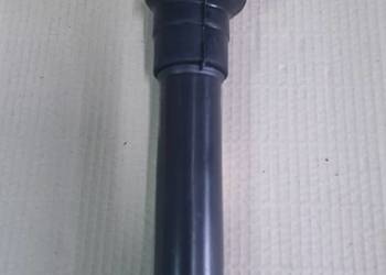 Rurka plastikowa dolna, długa 270 mm z łącznikiem gumowym Agro-Masz SN300