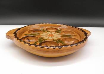 Ceramiczne naczynie do serwowania ślimaków