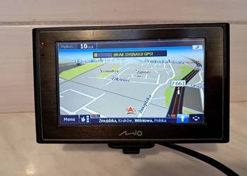 Nawigacja GPS Mio działająca z kartą pamięci , bluetooth