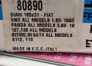 Szczęki hamulcowe fiat 126p cinquecento uno