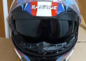 Kask motocyklowy szczękowy z blendą Toruń