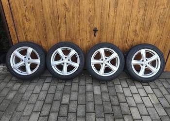 Alufelgi 5x112 17 cali Koła Felgi Mercedes W212 Audi VW opony zimowe 225/5/