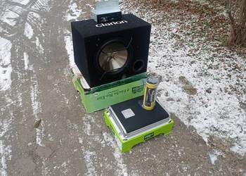 Tuba Subwoofer Skrzynia Basowa CLARION 350RMS Wzmacniacz Radio PIONEER