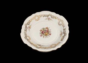 Patera Półmisek Talerz Porcelanowy w Stylu Neorokokowym