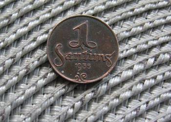 Łotwa 1 Santim 1935r