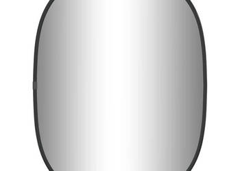 Lustro ścienne czarne 40x30 cm WM-348222