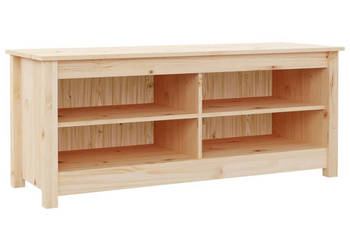 Szafka na buty 110x38x455 cm lite drewno sosnowe WM-813774