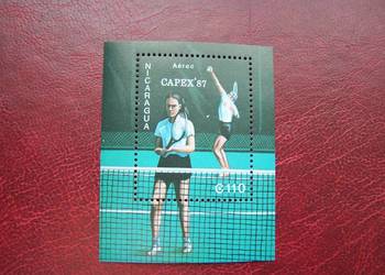 Nikaragua 1987 MNH Sport Tenis Nikaragua 1987 MNH Sport Tenis