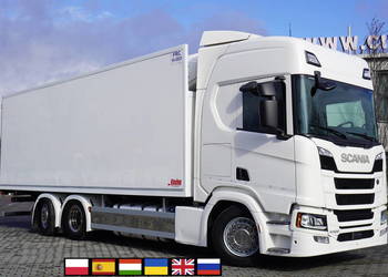 Scania R500 6x2 / Chłodnia hakowa Kiesling / Thermoking T-1200R_247886