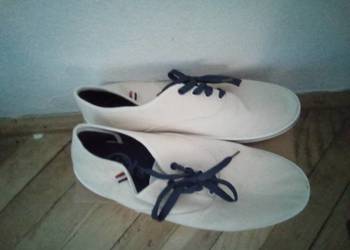 Mc Arthur buty białe z flagą francuską