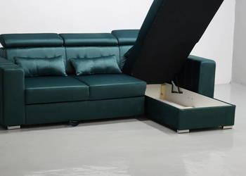 PPT NOWOCZESNY NAROŻNIK z f.spania + pojemnik M37