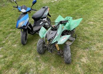 Quad 4t 125cm i skuter 2t keeway matrix 50