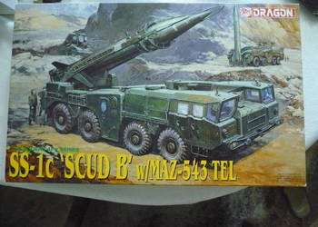 modelarstwo SCUD , nowy duży, 1/35, Dragon