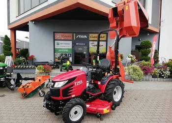 Traktor 4x4 TYM T255 silnik YANMAR 25,6KM +agregat+kosz 650L