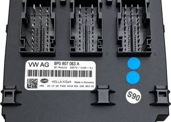 Sprzedam moduł komfortu BSI do Audi A3 8P 2.0.  Numer części: 8P0 907 063 A