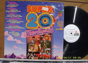 Plyta LP, skladanka ; SUPER 20 STARLINGHITS .