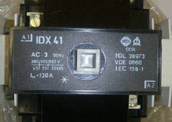 stycznik IDX 41 , prąd 130A , Hurtownia eleska
