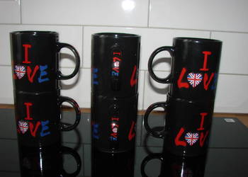 I Love UK - brytyjski porcelanowy kubek