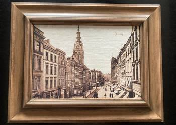 Grafika / Obraz - Miasto Elbląg / Stadt Elbing (41 x 32 cm)