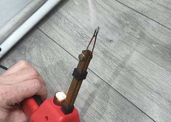 Lutownica Transformatorowa 75 W 230V mocno grzeje 430C