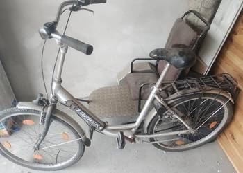 Rower z wózkiem bocznym