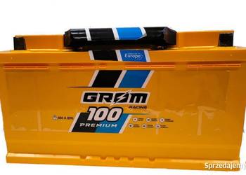 Akumulator 100Ah 850A EN  Grom Racing PRAWY PLUS