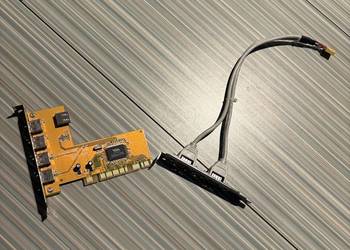Interfejs USB 2.0 na PCI i na złącze do płyty głównej Interfejs USB 2.0 na PCI i na złącze do płyty głównej