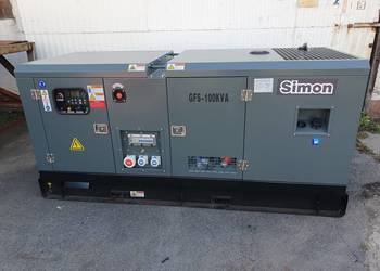 Agregat prądotwórczy 100 kVA 80 KW ATS/SZR nowy 35.900zł netto