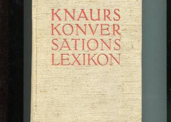Knaurs Konversations Lexikon A -Z 1934