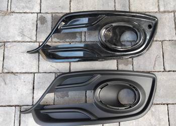 renault megane III LIFT KRATKA atrapa zderzaka halogen prawa